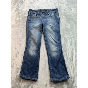 Calvin Klein Womens Sz 6 Blue Jeans Ultimate BootCut Western‎ Cowgirl Rodeo Boho